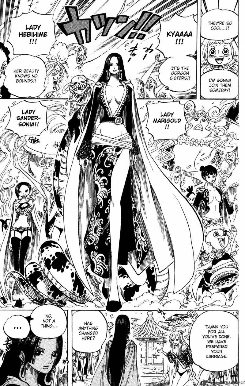 One Piece Chapter 517 page 3 - Chapter 517: Bathing