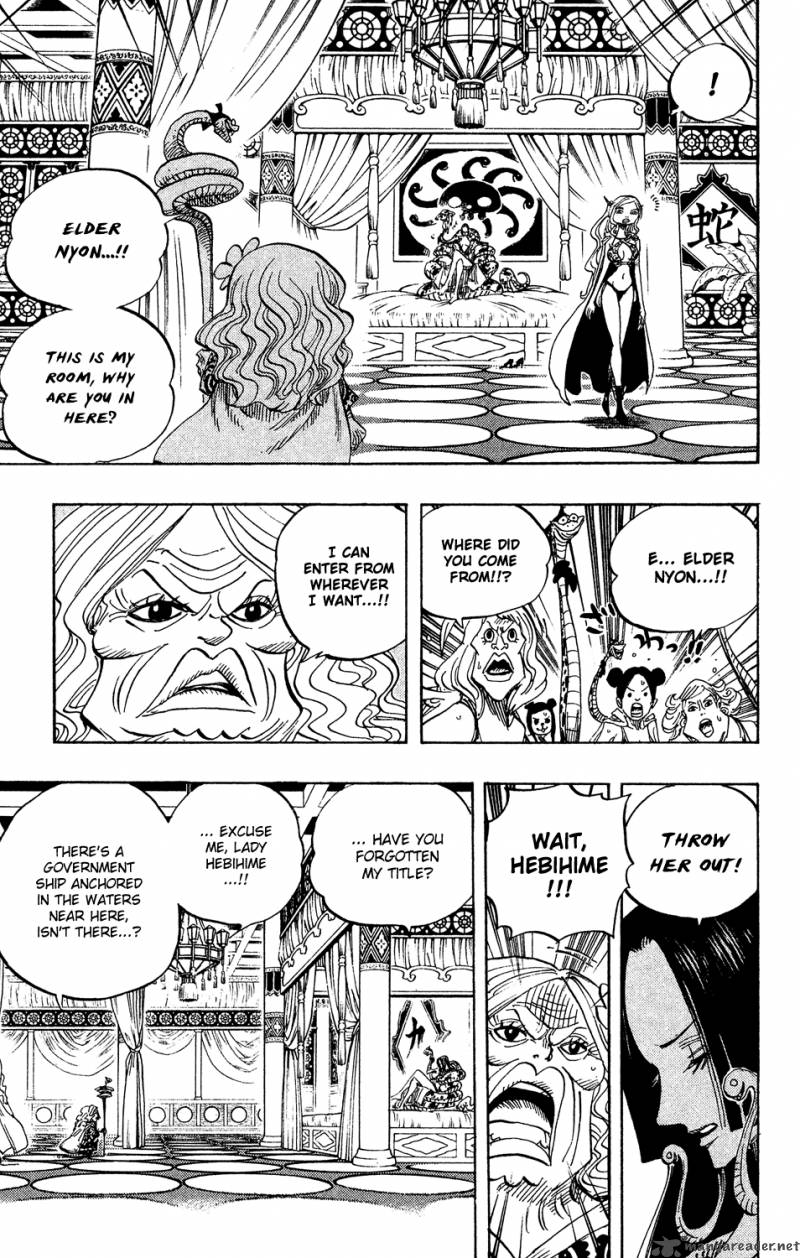 One Piece Chapter 517 page 7 - Chapter 517: Bathing