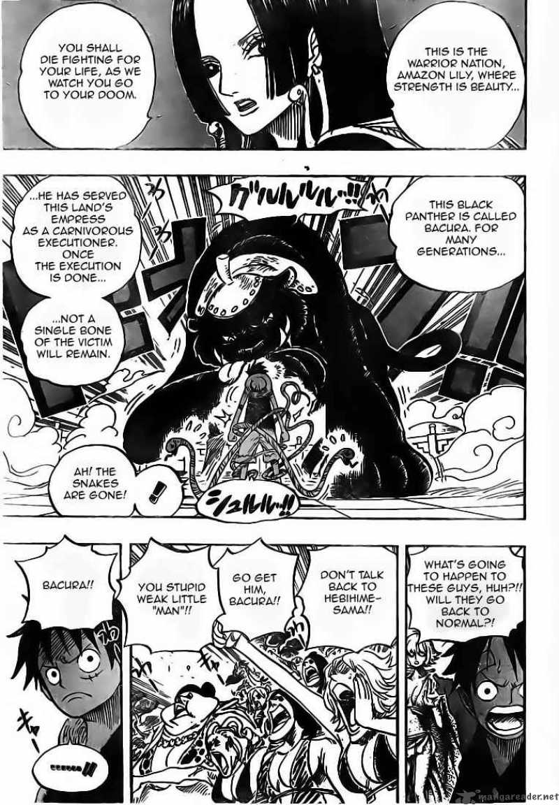 One Piece Chapter 518 page 13 - Chapter 518: The Arena