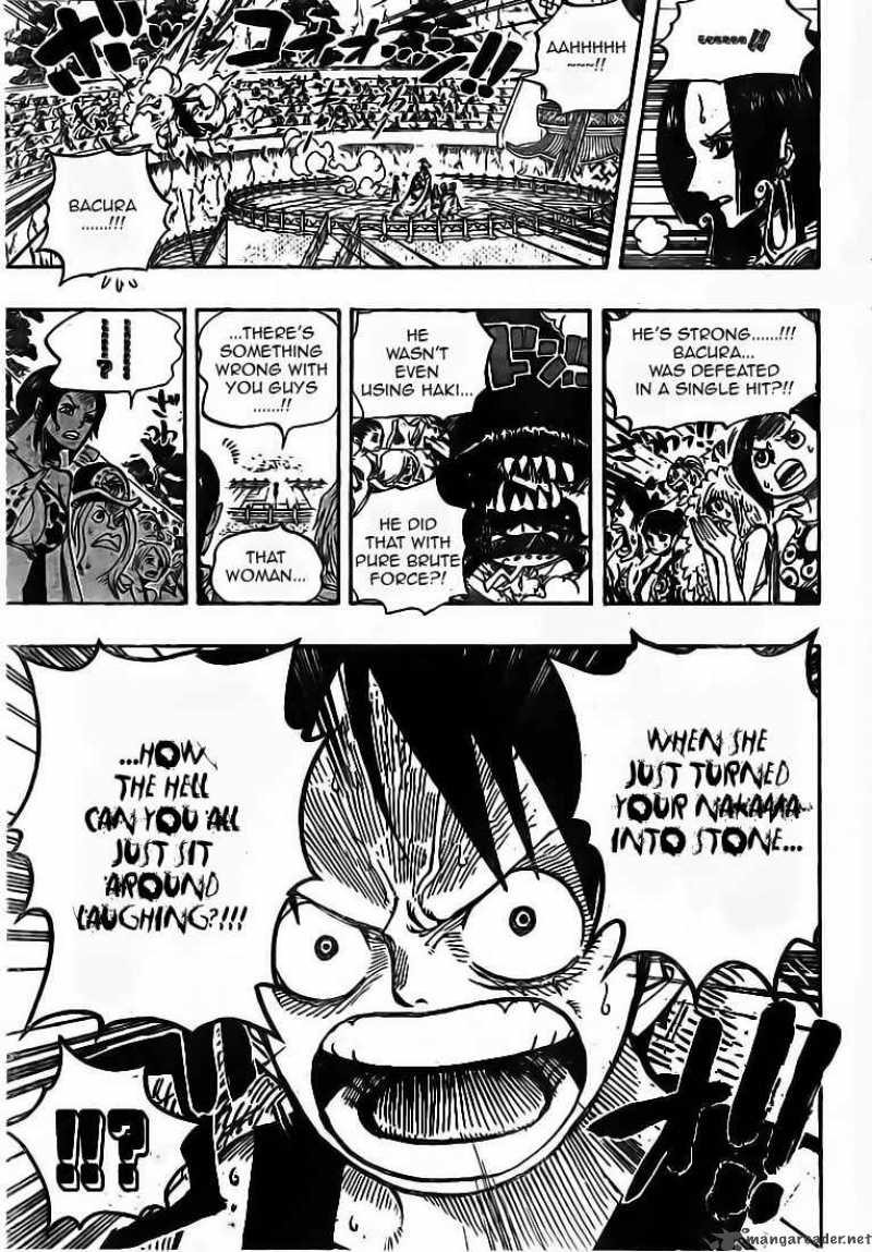 One Piece Chapter 518 page 15 - Chapter 518: The Arena