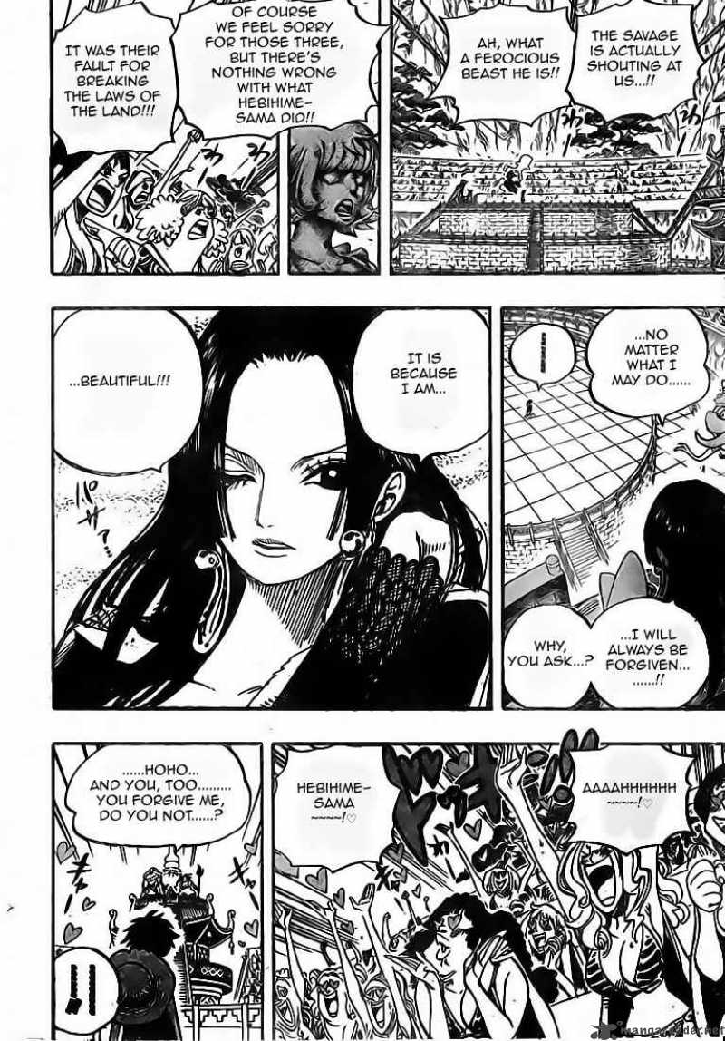 One Piece Chapter 518 page 16 - Chapter 518: The Arena
