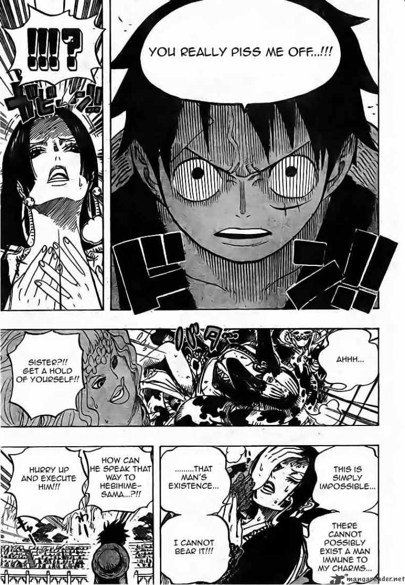 One Piece Chapter 518 page 17 - Chapter 518: The Arena