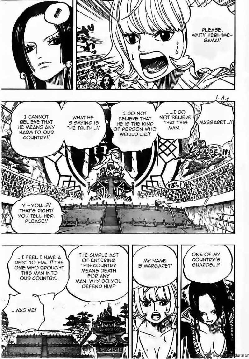 One Piece Chapter 518 page 9 - Chapter 518: The Arena