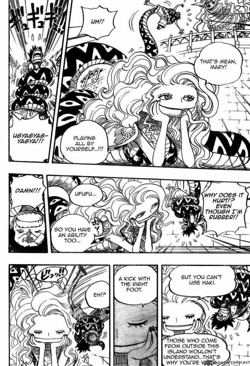 One Piece Chapter 519 page 10 - Chapter 519: A King's Disposition