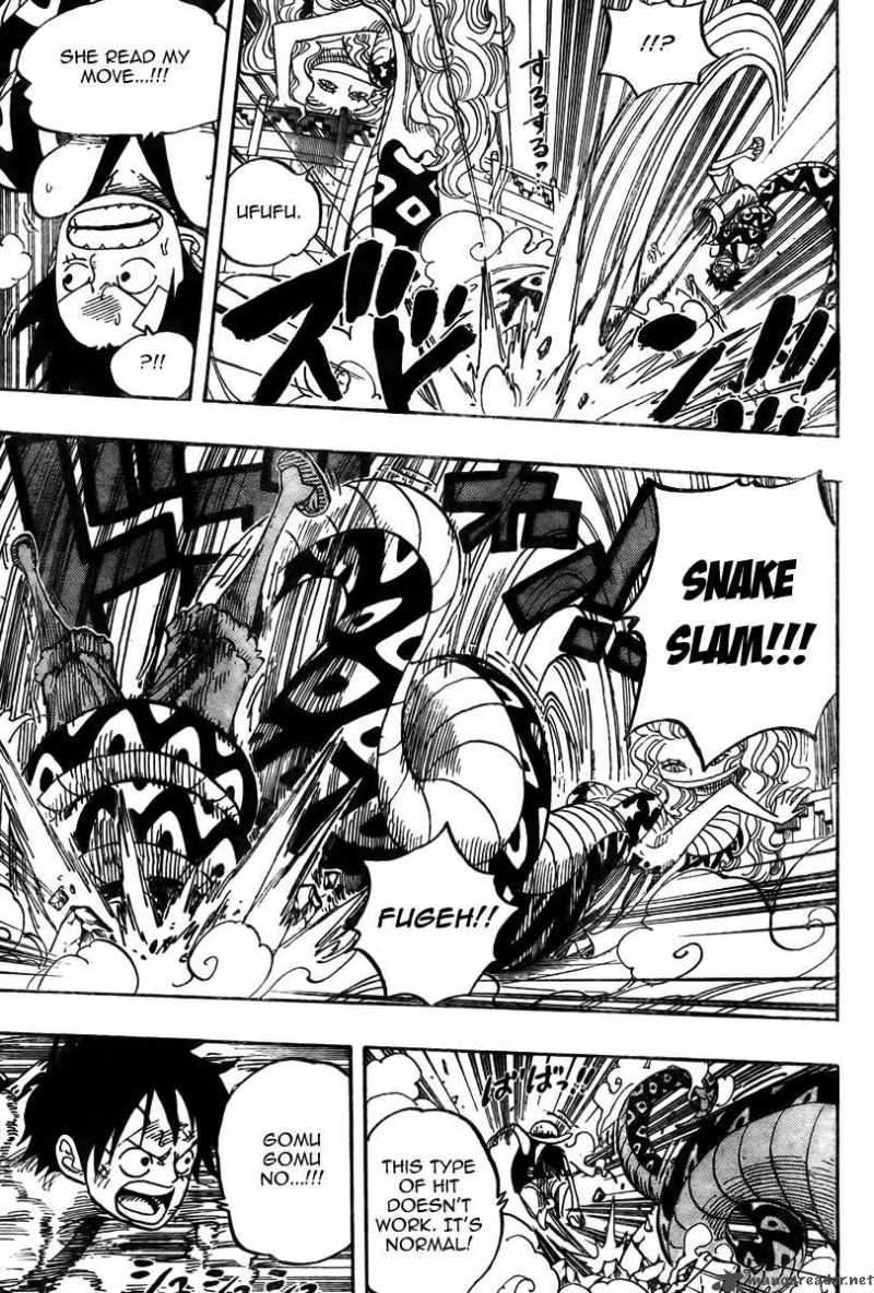 One Piece Chapter 519 page 11 - Chapter 519: A King's Disposition