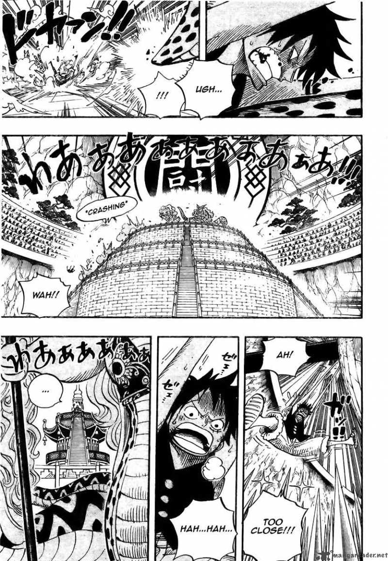 One Piece Chapter 519 page 13 - Chapter 519: A King's Disposition