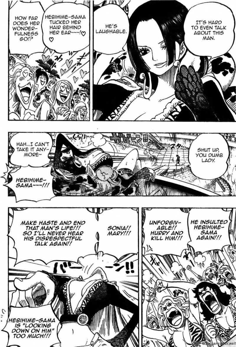 One Piece Chapter 519 page 14 - Chapter 519: A King's Disposition
