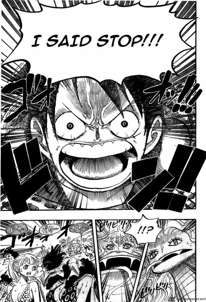 One Piece Chapter 519 page 17 - Chapter 519: A King's Disposition