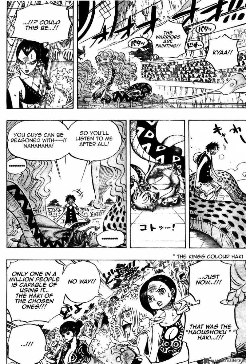 One Piece Chapter 519 page 18 - Chapter 519: A King's Disposition