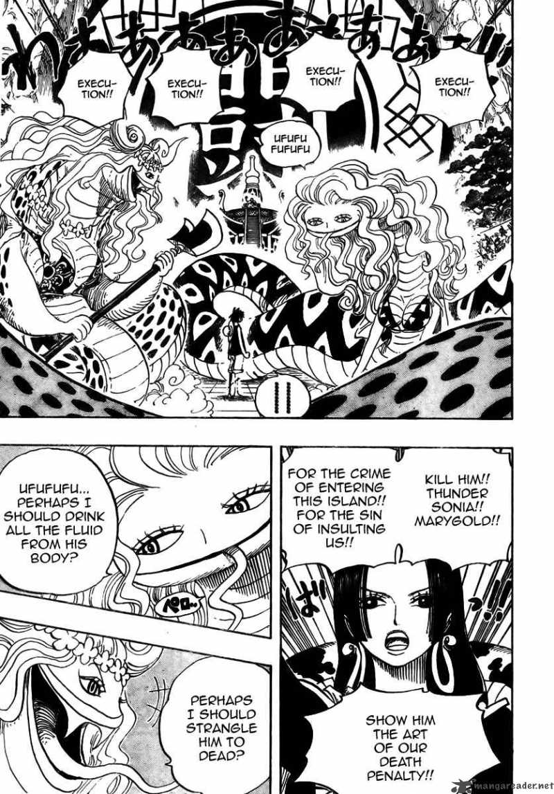 One Piece Chapter 519 page 3 - Chapter 519: A King's Disposition