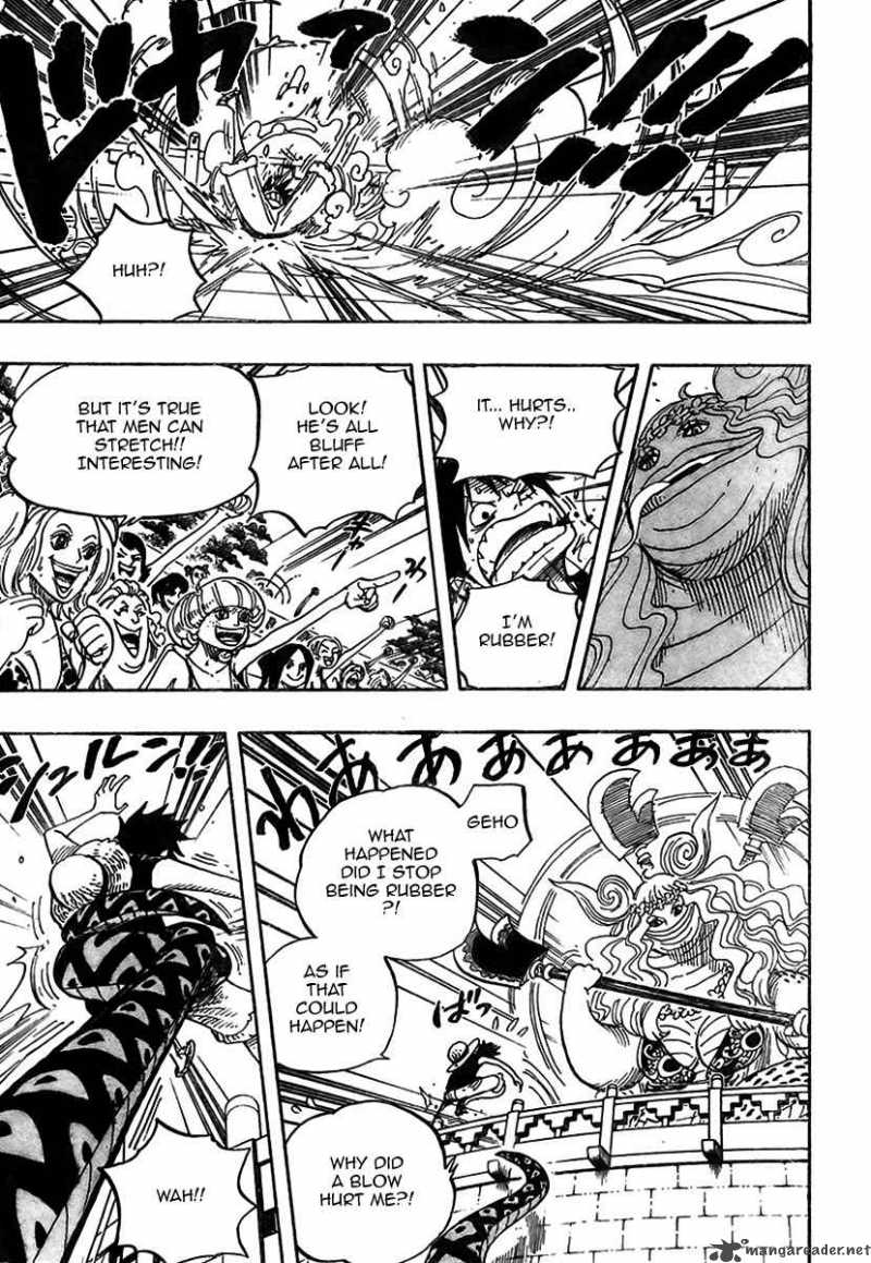 One Piece Chapter 519 page 9 - Chapter 519: A King's Disposition