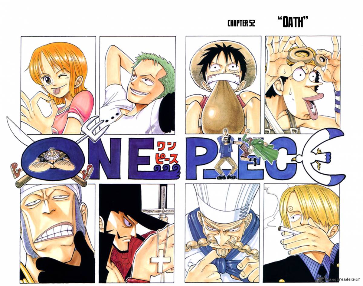 One Piece manga, chapter 52, page 3 of 26