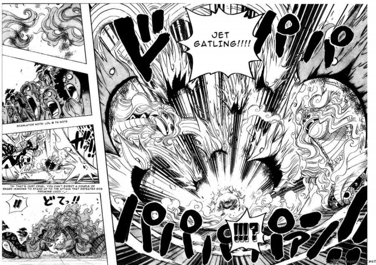 One Piece Chapter 520 page 11 - Chapter 520: Eye of the Gorgon