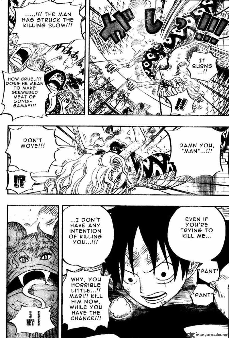 One Piece Chapter 520 page 14 - Chapter 520: Eye of the Gorgon