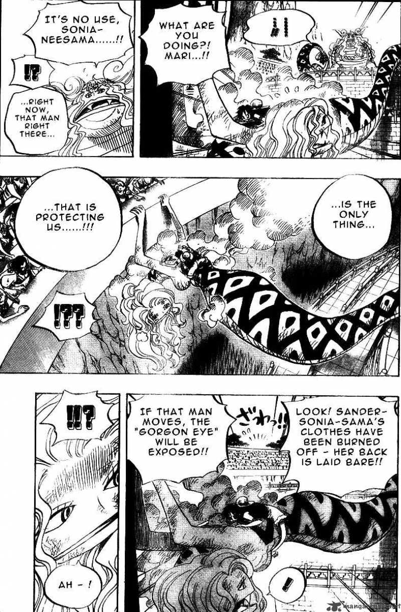 One Piece Chapter 520 page 15 - Chapter 520: Eye of the Gorgon