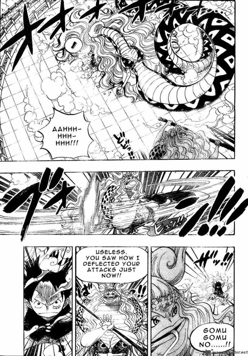 One Piece Chapter 520 page 6 - Chapter 520: Eye of the Gorgon