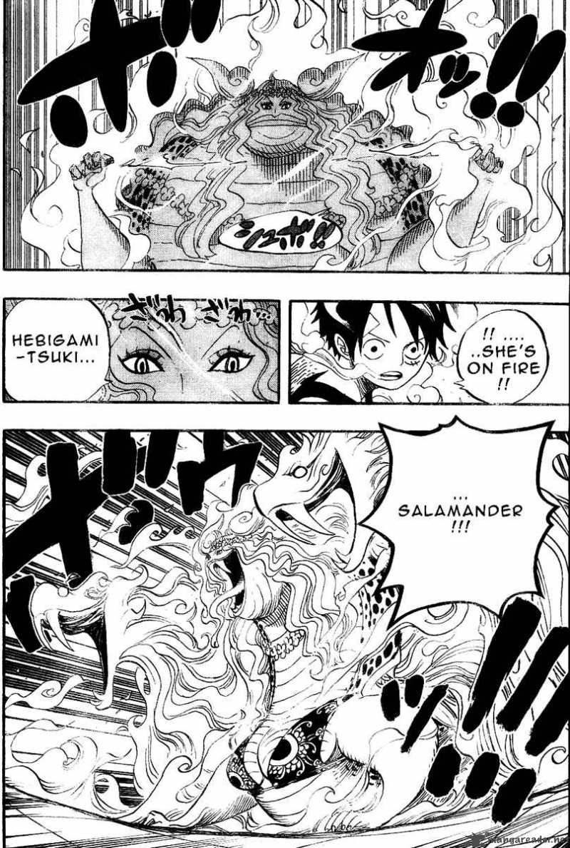 One Piece Chapter 520 page 9 - Chapter 520: Eye of the Gorgon