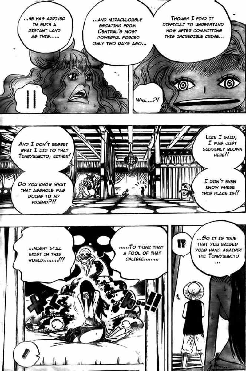 One Piece Chapter 521 page 11 - Chapter 521: Hoof of the Celestial Dragon