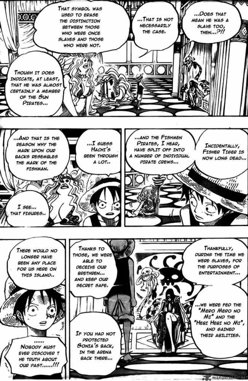 One Piece Chapter 521 page 17 - Chapter 521: Hoof of the Celestial Dragon