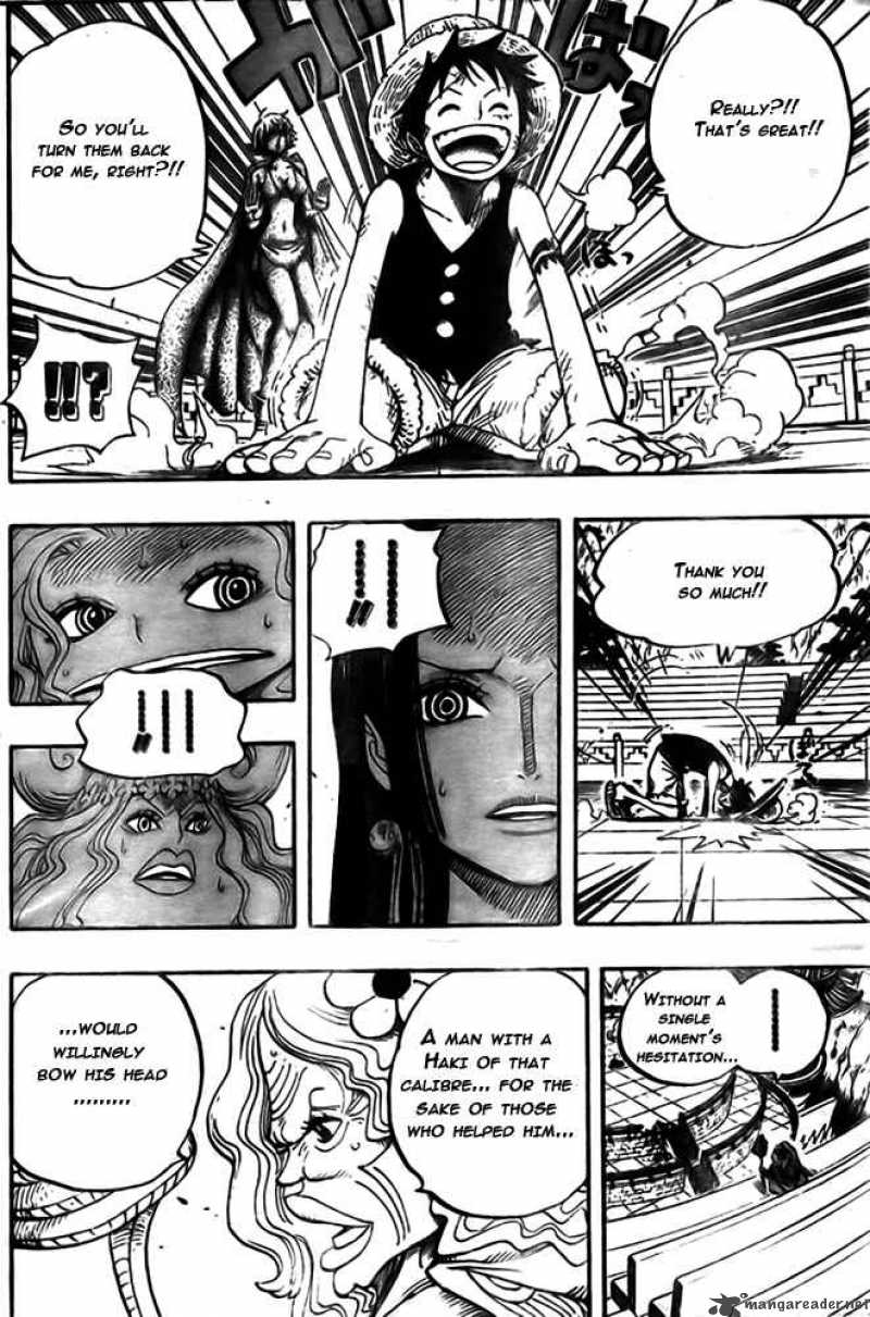 One Piece Chapter 521 page 4 - Chapter 521: Hoof of the Celestial Dragon