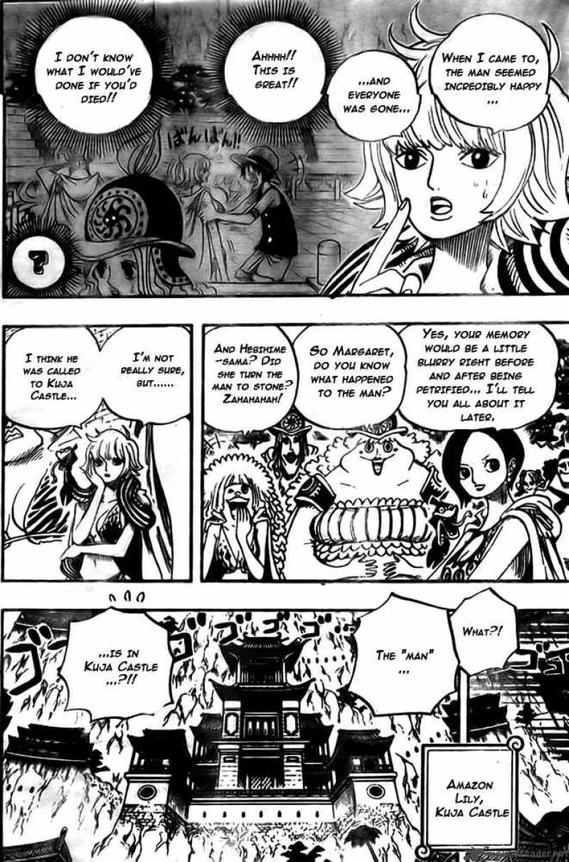One Piece Chapter 521 page 6 - Chapter 521: Hoof of the Celestial Dragon