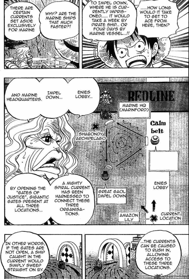 One Piece Chapter 522 page 10 - Chapter 522: Fatal Illness