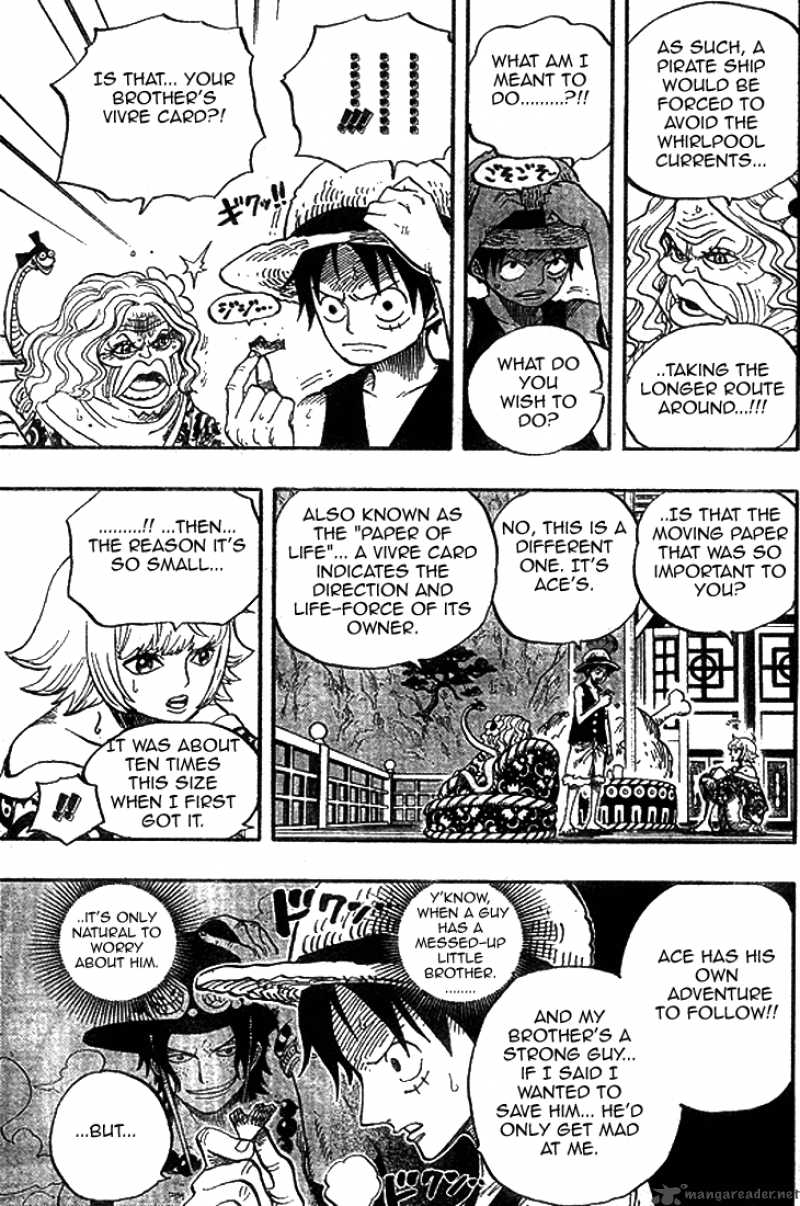 One Piece Chapter 522 page 11 - Chapter 522: Fatal Illness