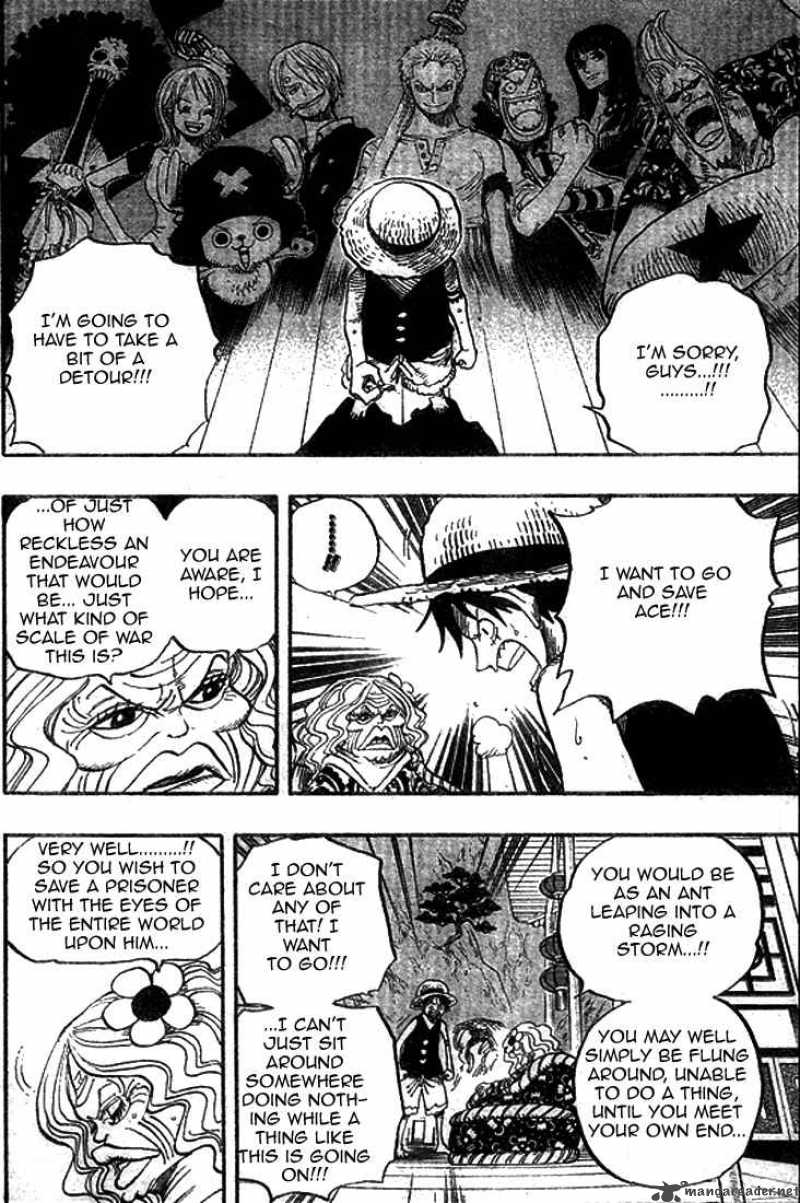 One Piece Chapter 522 page 12 - Chapter 522: Fatal Illness