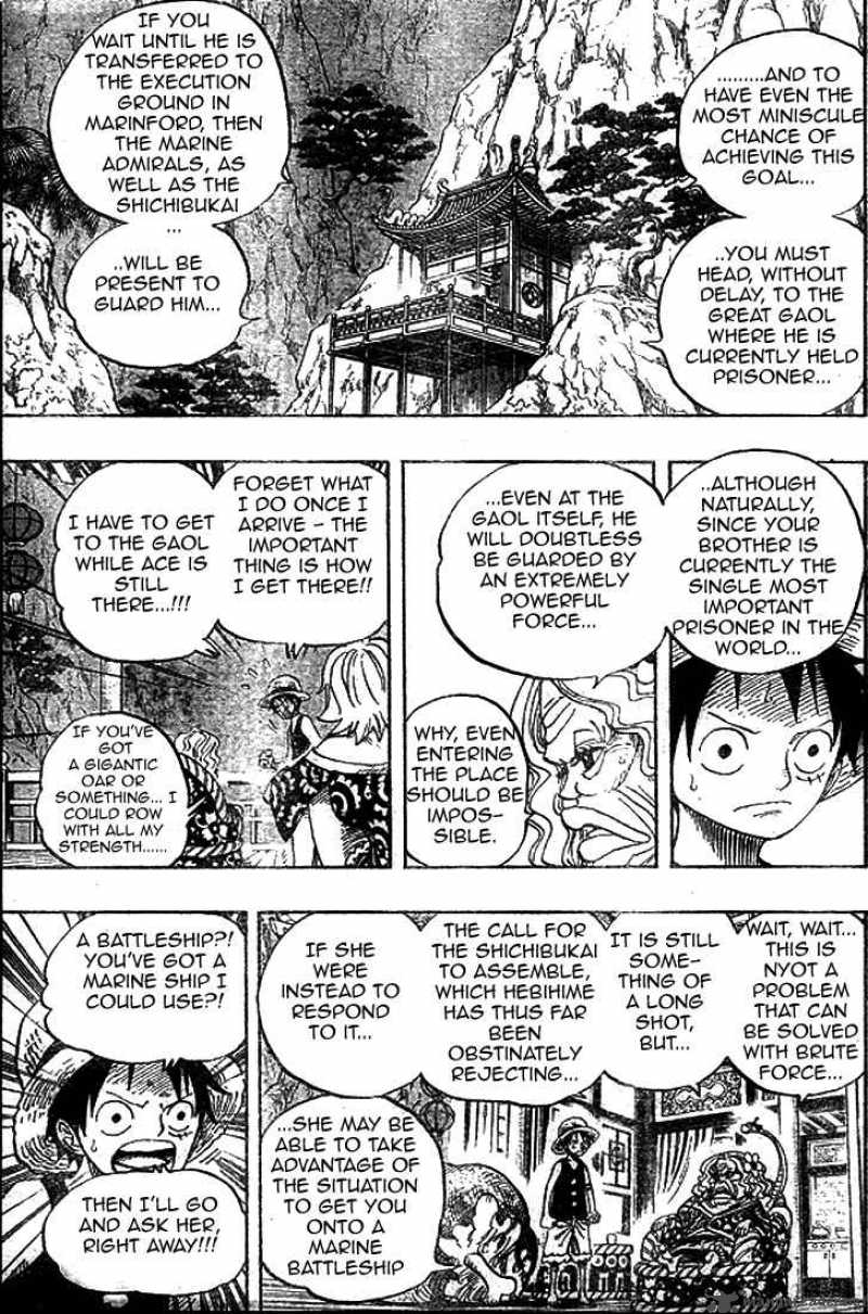 One Piece Chapter 522 page 13 - Chapter 522: Fatal Illness