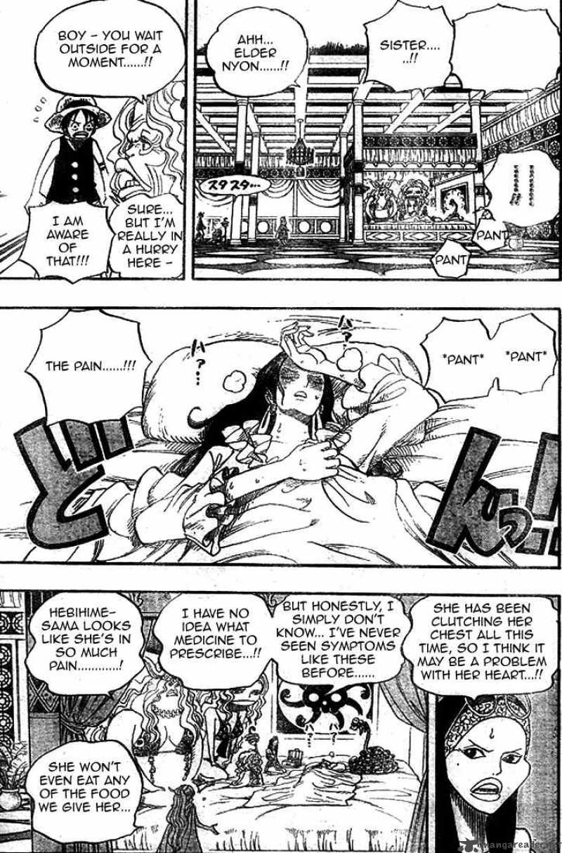 One Piece Chapter 522 page 15 - Chapter 522: Fatal Illness