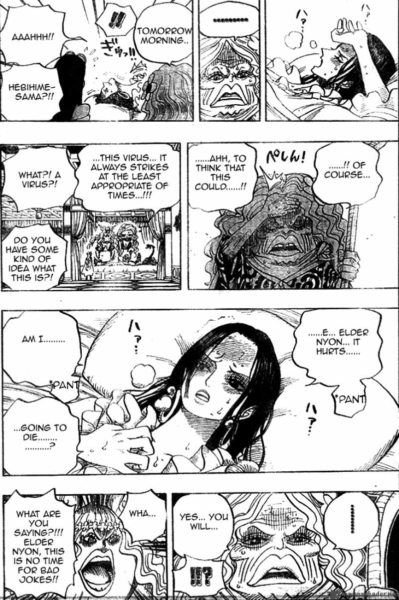 One Piece Chapter 522 page 16 - Chapter 522: Fatal Illness