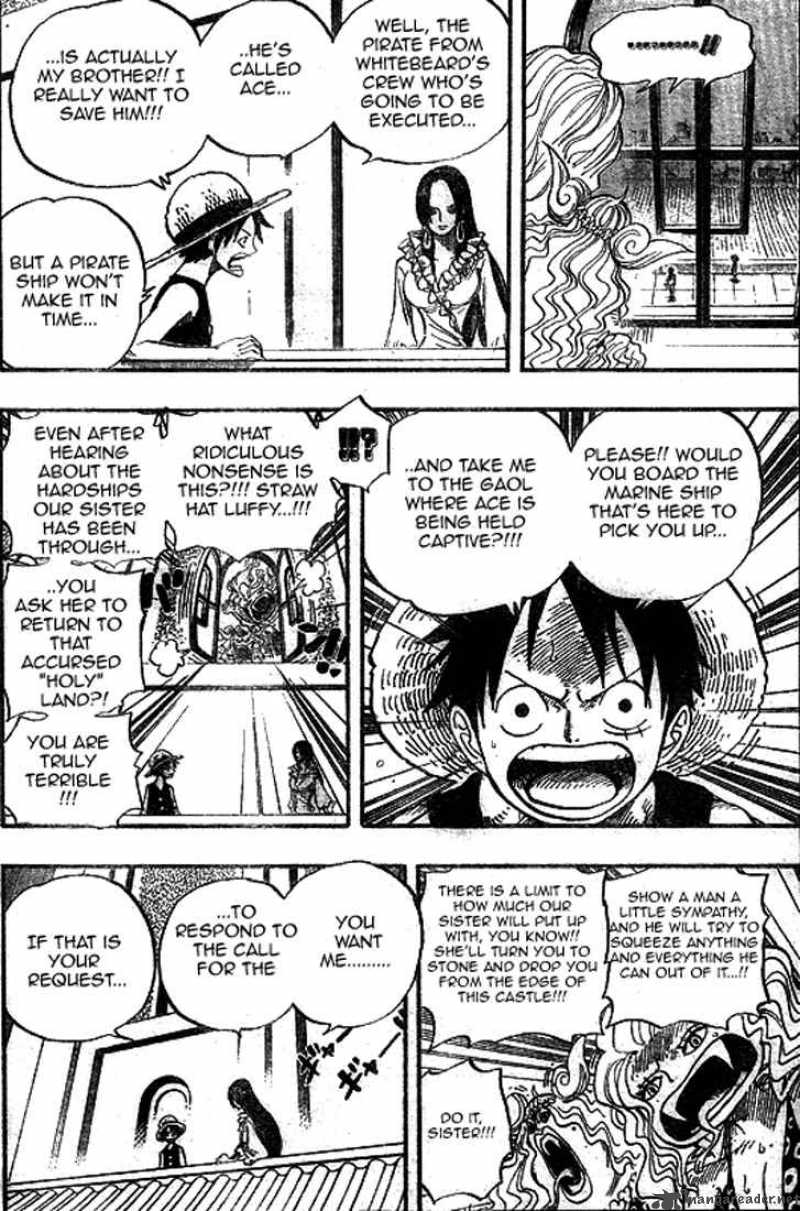 One Piece Chapter 522 page 18 - Chapter 522: Fatal Illness