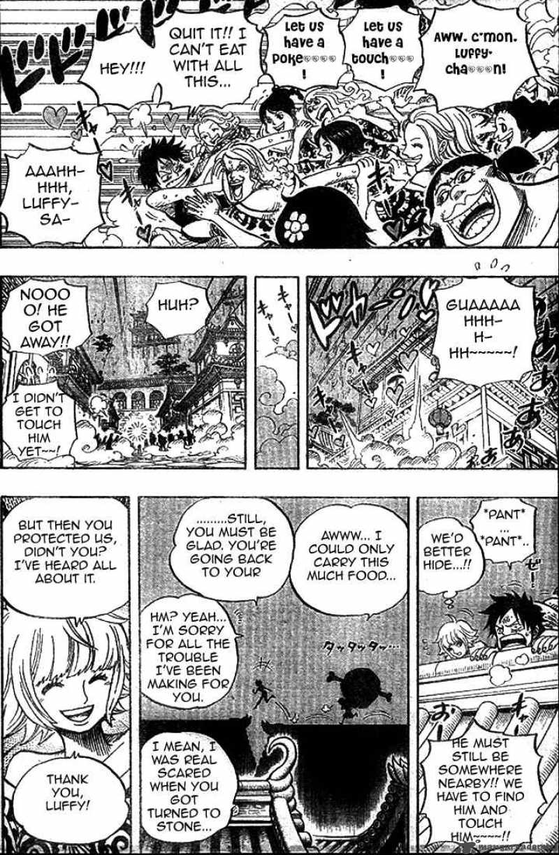 One Piece Chapter 522 page 4 - Chapter 522: Fatal Illness