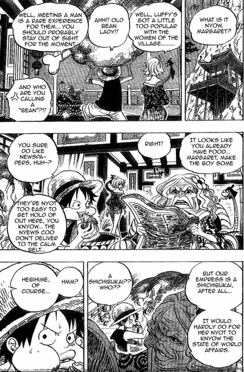 One Piece Chapter 522 page 5 - Chapter 522: Fatal Illness