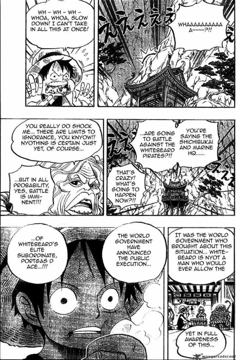 One Piece Chapter 522 page 7 - Chapter 522: Fatal Illness