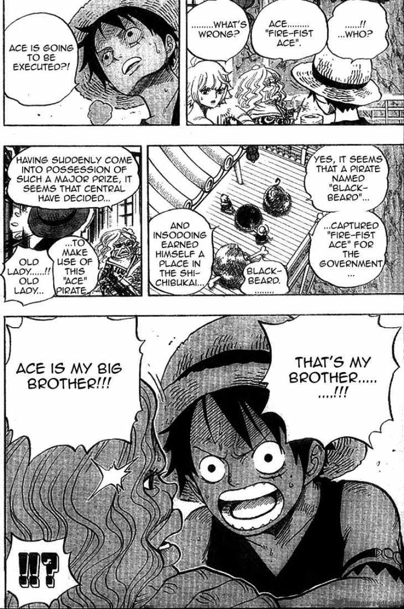 One Piece Chapter 522 page 8 - Chapter 522: Fatal Illness