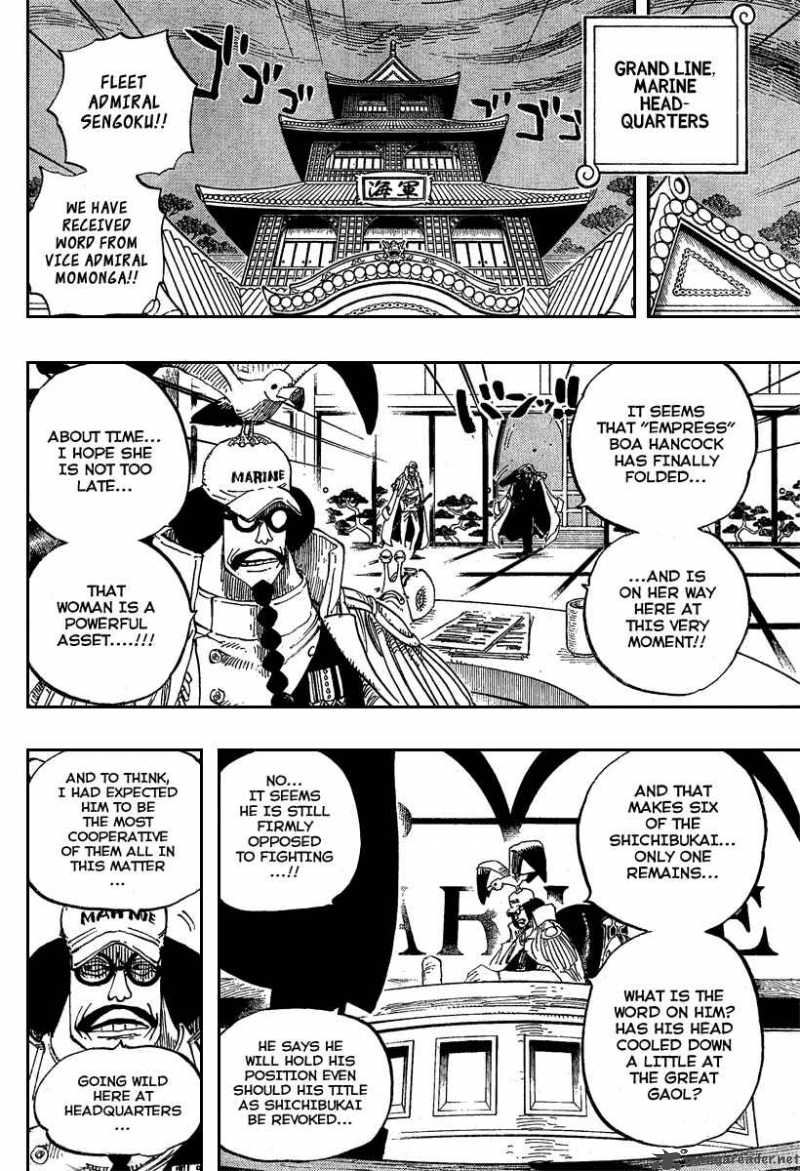 One Piece Chapter 523 page 10 - Chapter 523: Hell