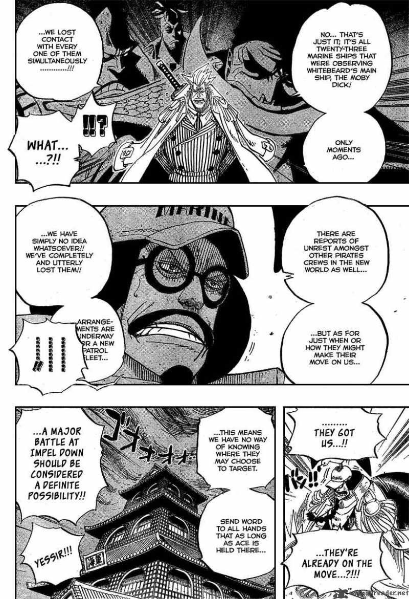 One Piece Chapter 523 page 12 - Chapter 523: Hell