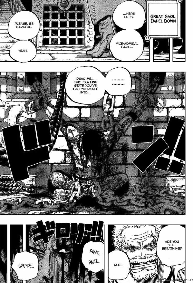 One Piece Chapter 523 page 13 - Chapter 523: Hell