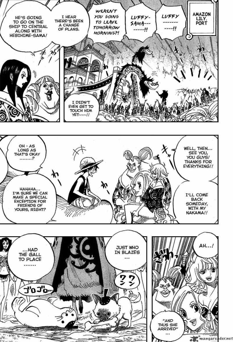 One Piece Chapter 523 page 3 - Chapter 523: Hell