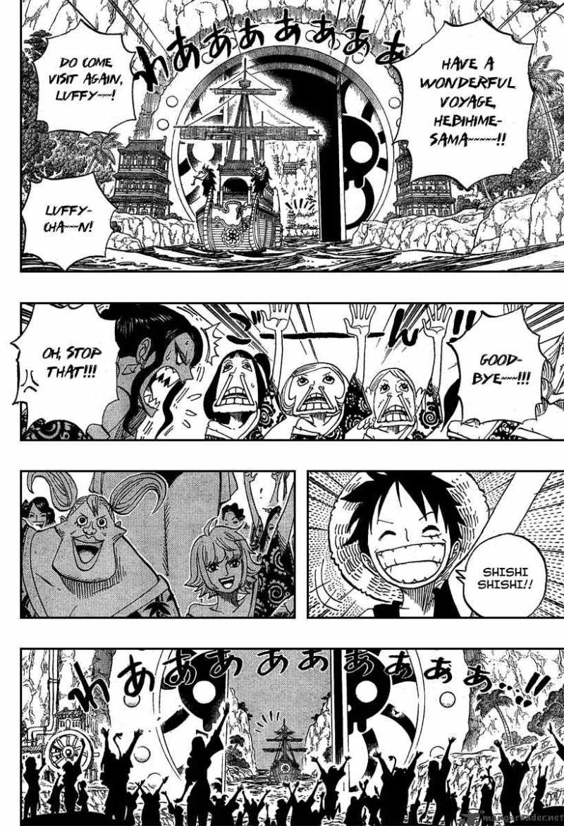 One Piece Chapter 523 page 6 - Chapter 523: Hell
