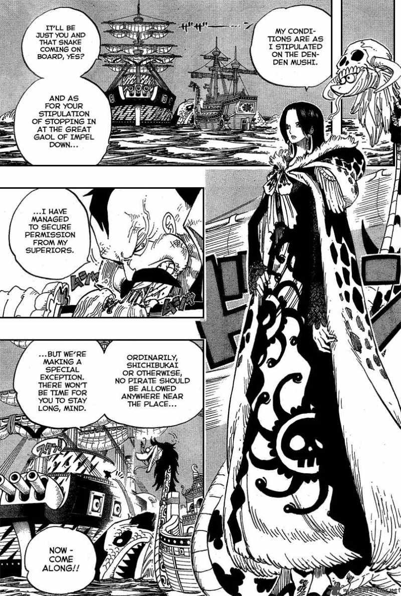 One Piece Chapter 523 page 7 - Chapter 523: Hell