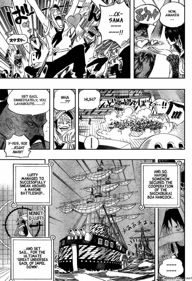 One Piece Chapter 523 page 9 - Chapter 523: Hell