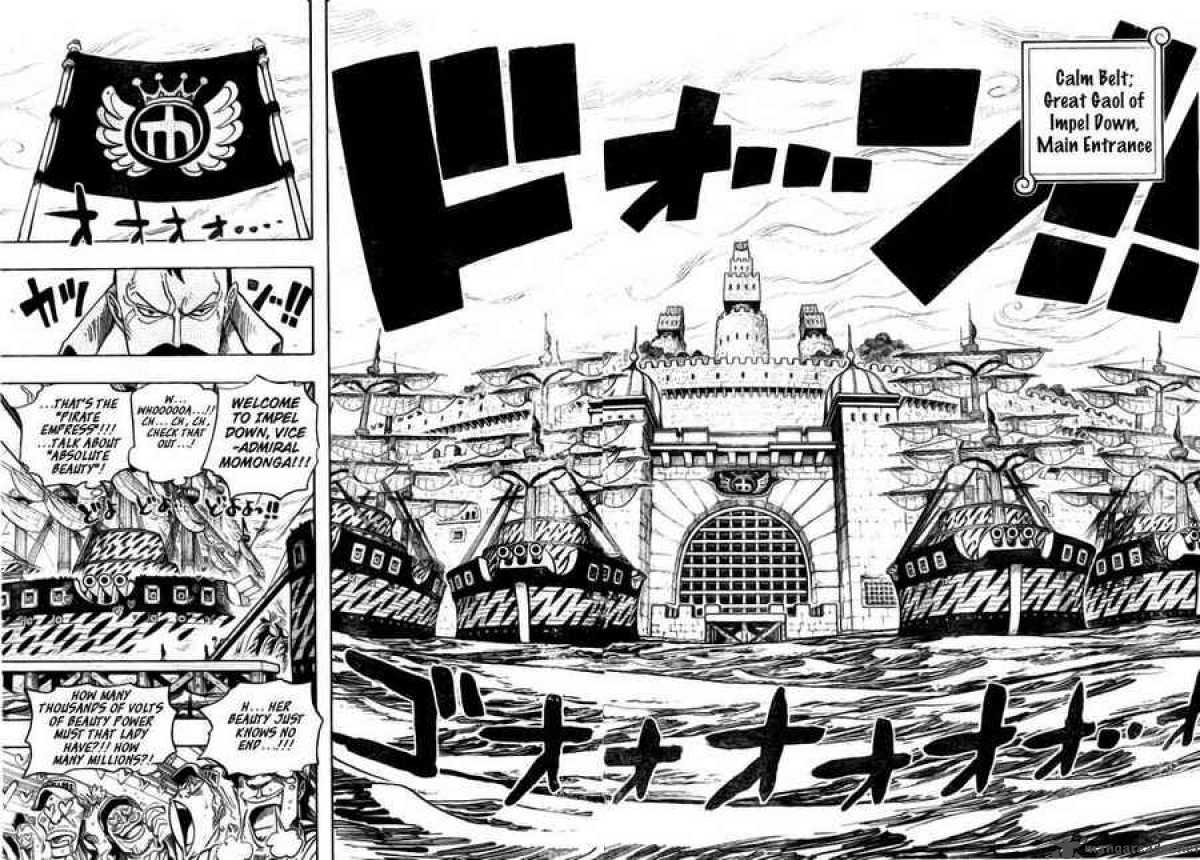 One Piece Chapter 525 page 12 - Chapter 525: The Underwater Prison Impel Down