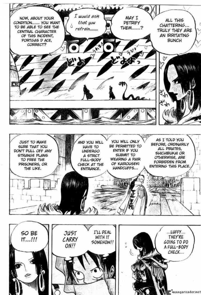 One Piece Chapter 525 page 13 - Chapter 525: The Underwater Prison Impel Down