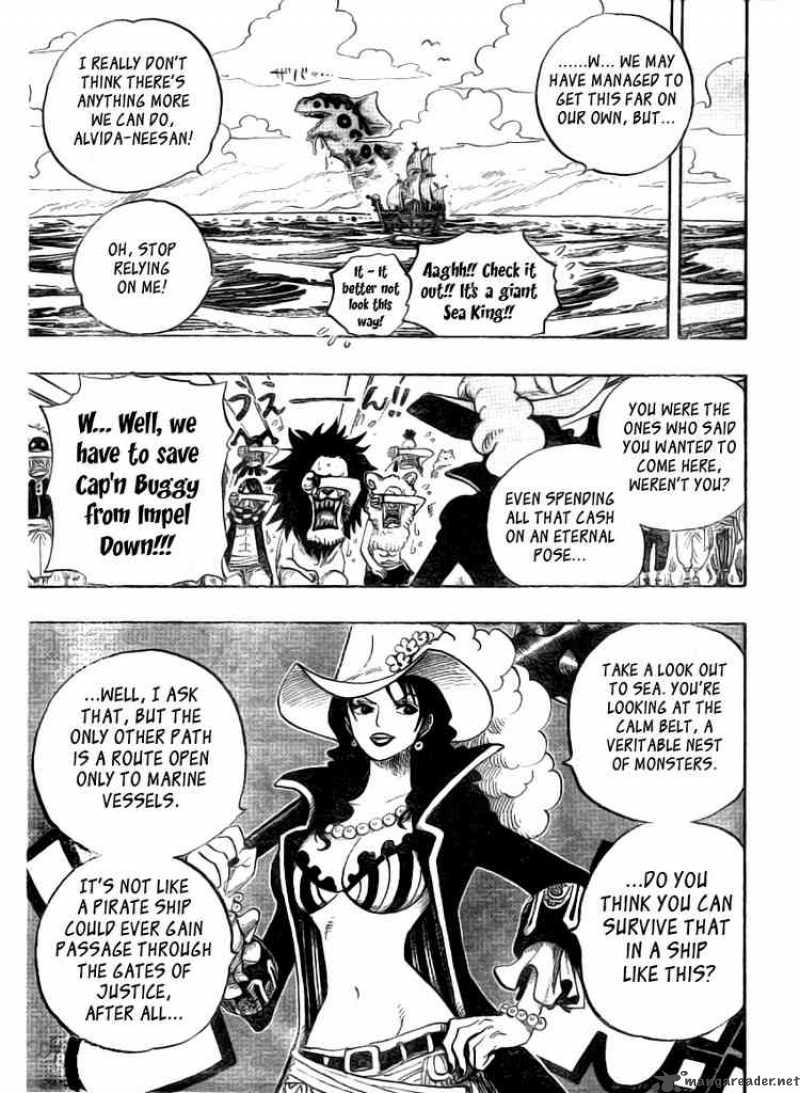 One Piece Chapter 525 page 5 - Chapter 525: The Underwater Prison Impel Down