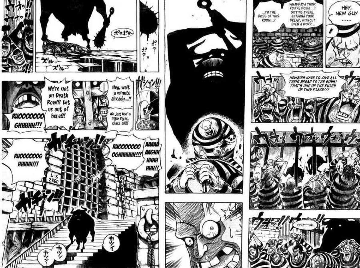 One Piece Chapter 525 page 9 - Chapter 525: The Underwater Prison Impel Down