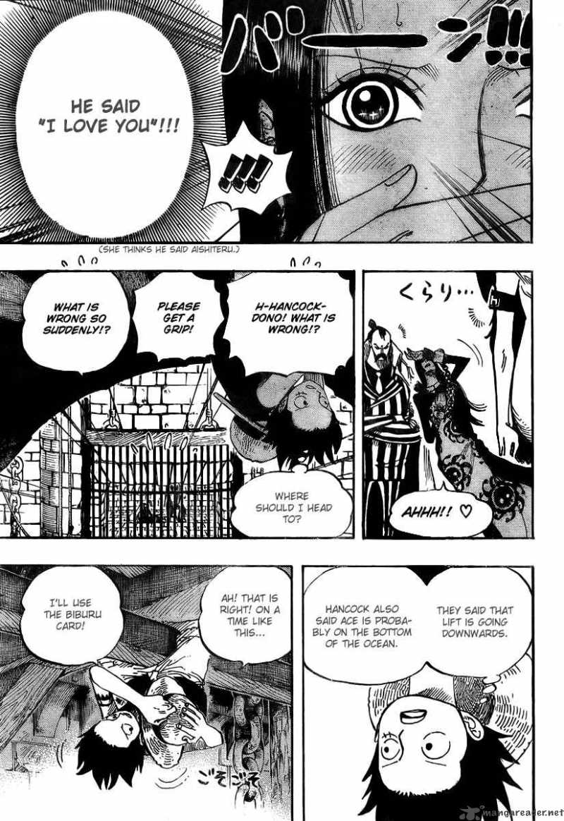 One Piece Chapter 526 page 10 - Chapter 526: Adventure in the Great Prison