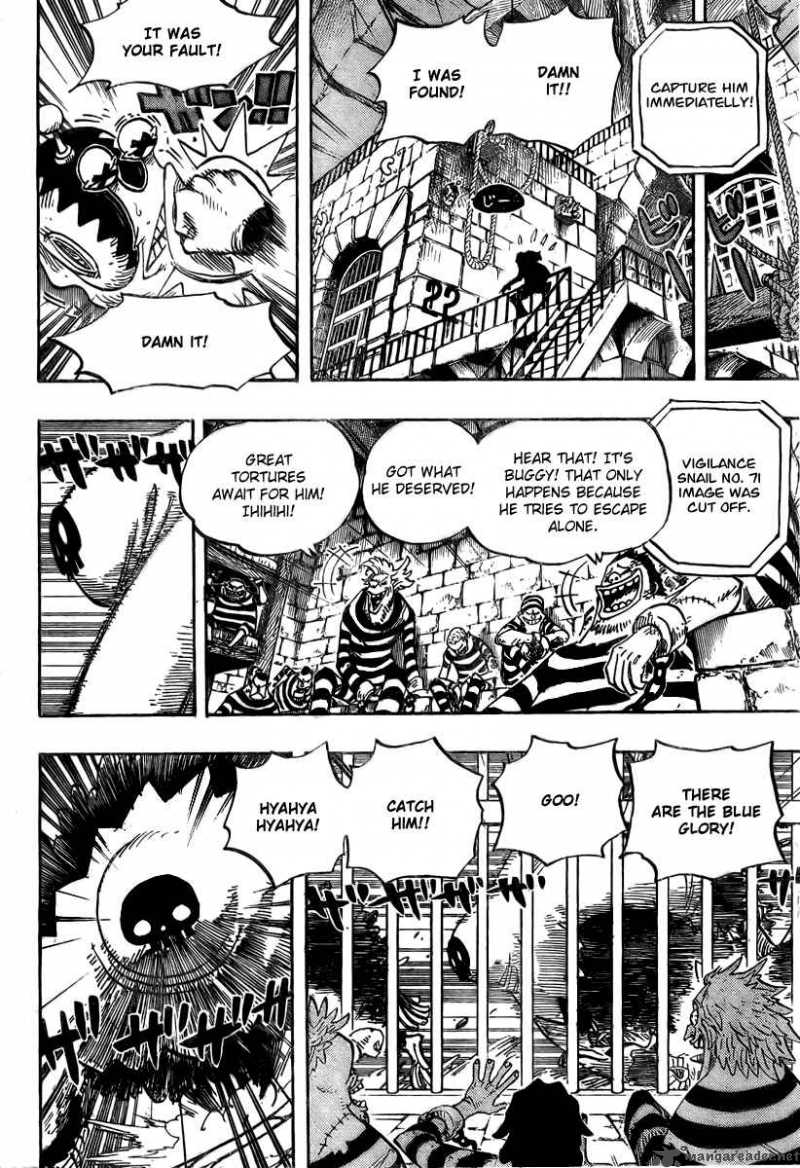 One Piece Chapter 526 page 13 - Chapter 526: Adventure in the Great Prison