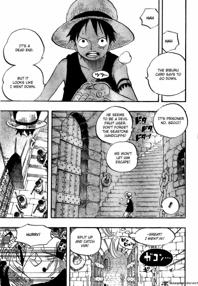 One Piece Chapter 526 page 14 - Chapter 526: Adventure in the Great Prison
